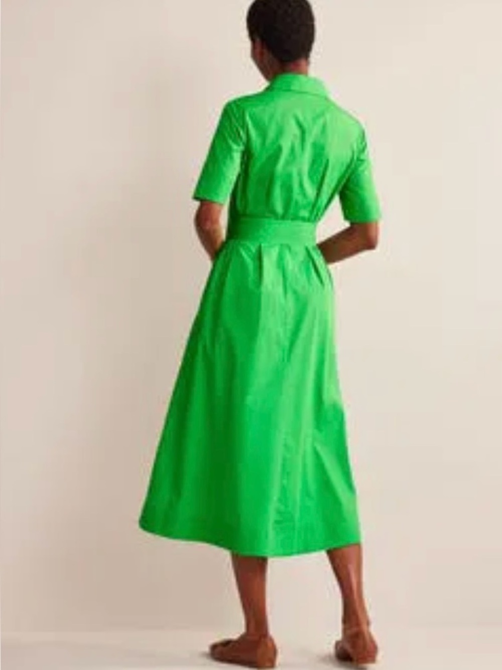 Boden pippa midi shirtdress green size 12 nwt style D0829 - Picture 4 of 11
